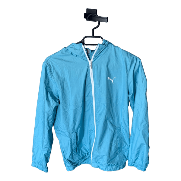 Puma blue windbreaker jacket