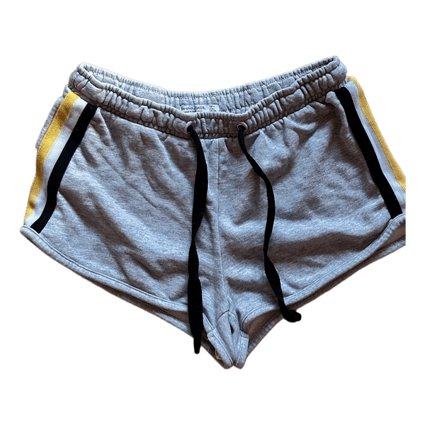 Grey jersey shorts