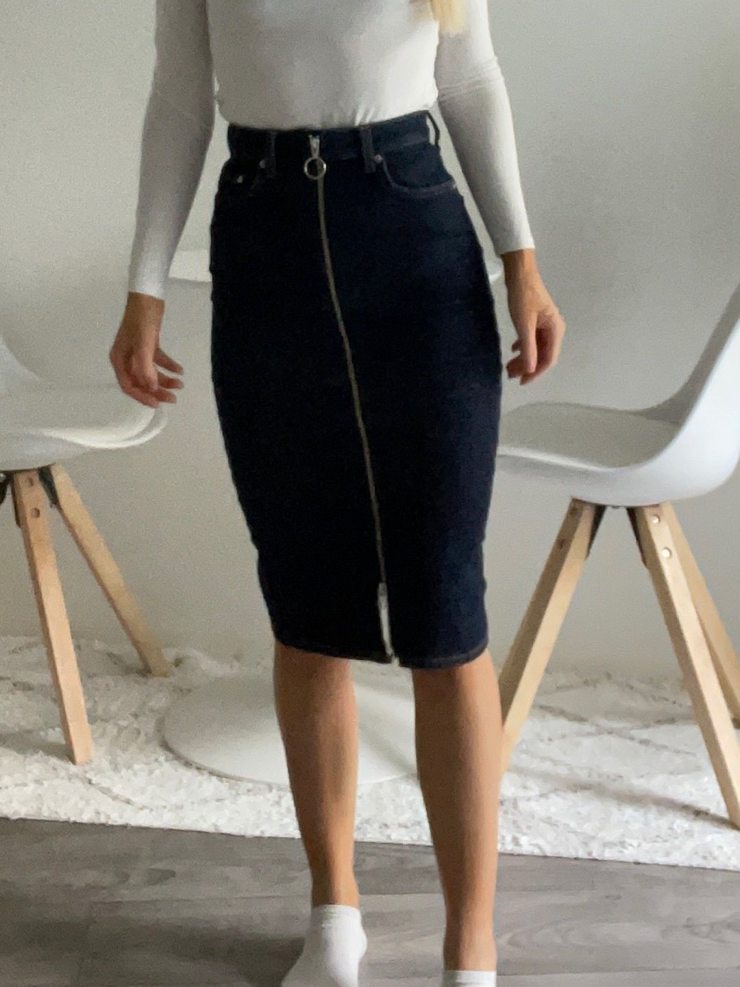 &demin skirt