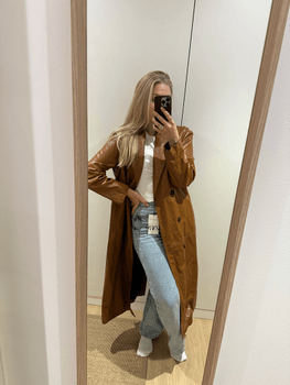 Faux leather jacket