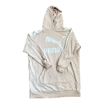 Vaaleanpunainen Puma hupparimekko