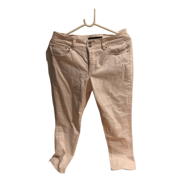 Lyserøde Marc Lauge jeans 3/4 længde