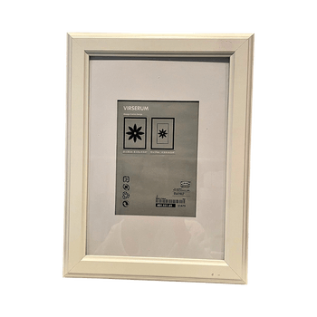 Ikean valkoinen valokuvakehys 