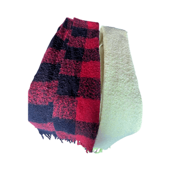 Punainen ja neon huivit