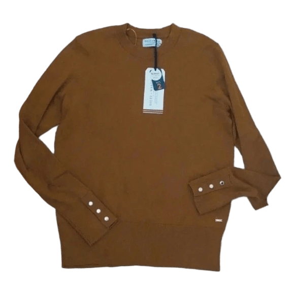 Brown olive long sleeve jumper