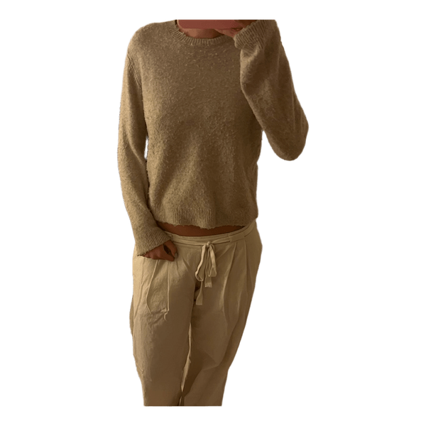 Beige Pull&Bear striktrøje