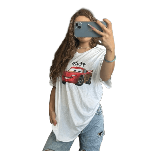 White graphic t-shirt