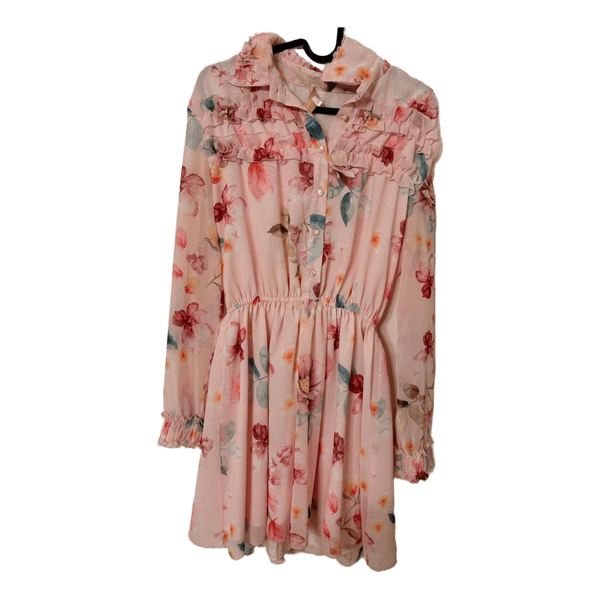 Floral long sleeve dress