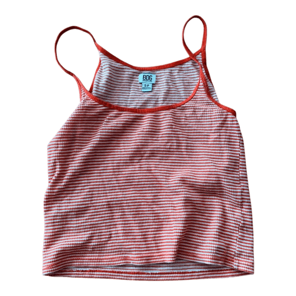 BDG stribet tanktop
