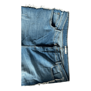 Blue denim jeans