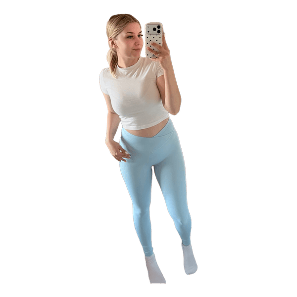 Musera HighWaisted Baby Blue Leggings Size XS