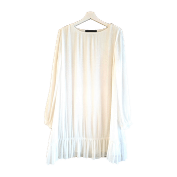 Designers Remix Pleated White Dress