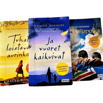 Khaled Hosseini pokkarit 3kpl