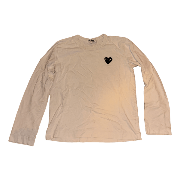 Langærmet Comme des Garcons PLAY t-shirt