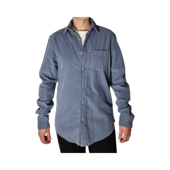 Vaaleansininen corduroy-paita