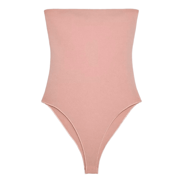 Lyserød bodystocking