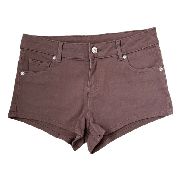 H&M ruskeat farkkushortsit