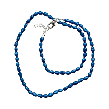 Sininen helmikaulakoru