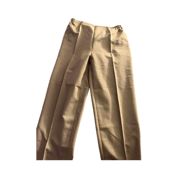 Beige casual trousers