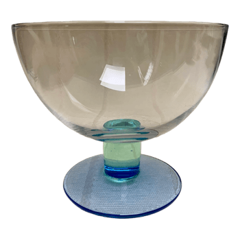 Glass dessert bowl