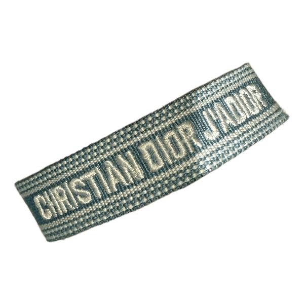 Christian Dior embroidered bracelet