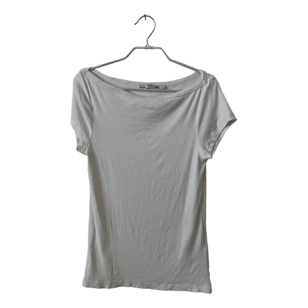 Boat neck shirt L