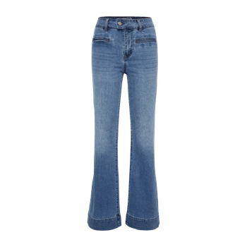 Flared jeans medium blue denim