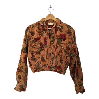 Vintage corduroy cropped jacket