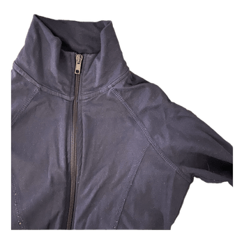 Laivastonsininen urheilutakki vetoketjulla