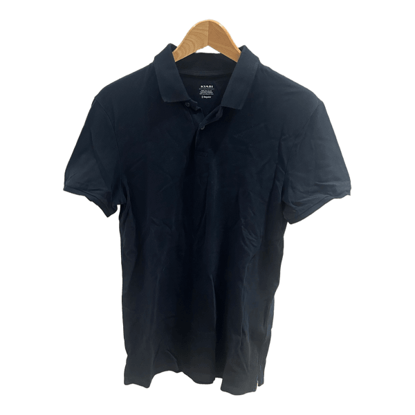Navy blue polo shirt