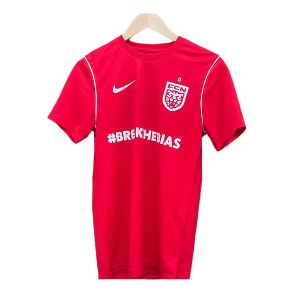 Rød Nike FCN t-shirt