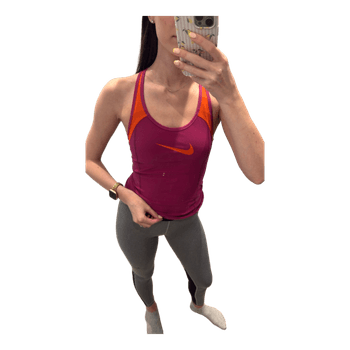 Pink Nike tank top