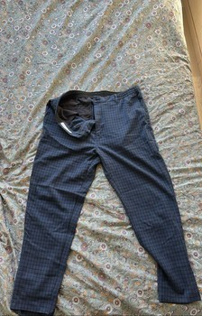 Zara checkered trousers
