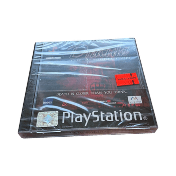 PS1 Dracula The Resurrection (NIB) Ultra harvinainen avaamaton peli
