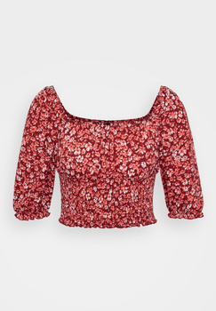Red strappy top