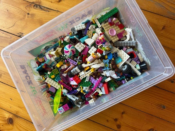 Lego mixed bricks box