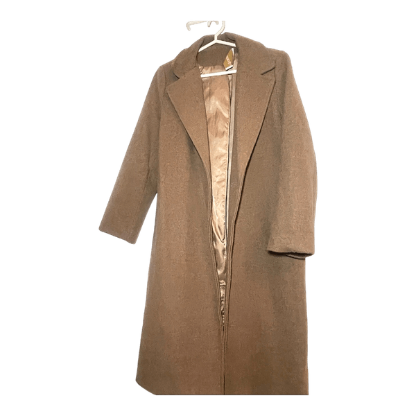 Brown wool coat