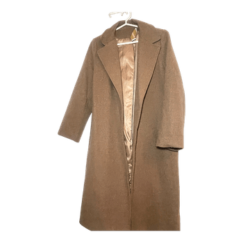 Brown wool coat