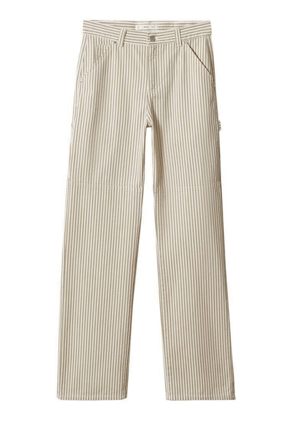 Beige trousers
