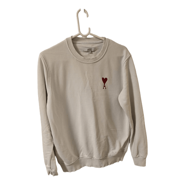 Hvid Ami sweatshirt