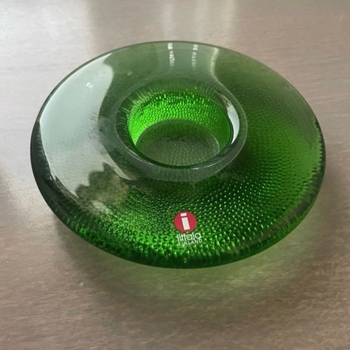 Iittala nappi tuikku vihreä