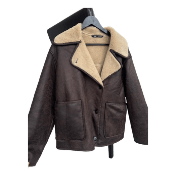 Zara faux shearling jacket