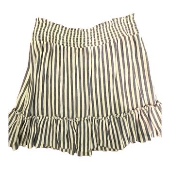 H&M striped mini skirt