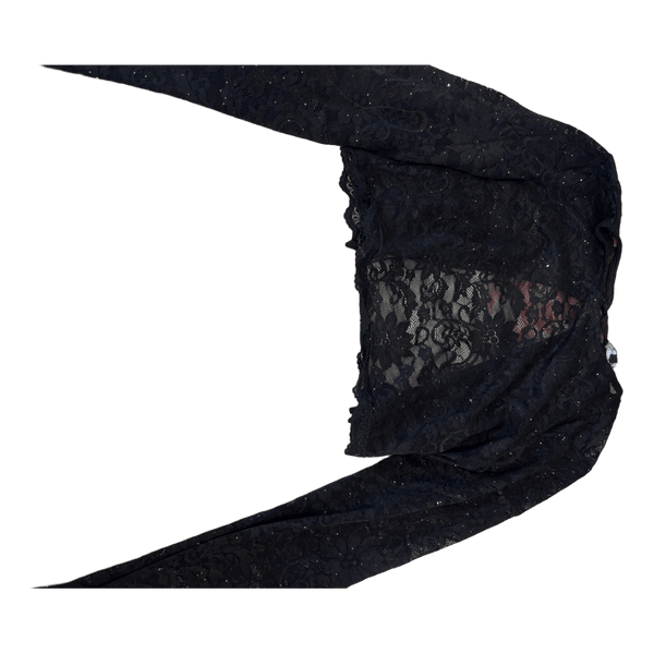 Black lace bolero