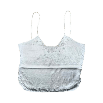 Silver camisole