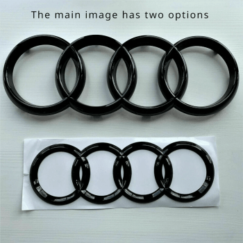 4 ring logo badge rear