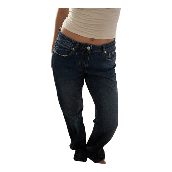 Blå denimjeans