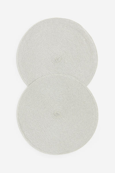 Sparkling table placemats