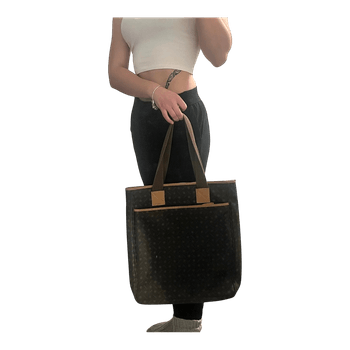 Burberry patterned tote bag
