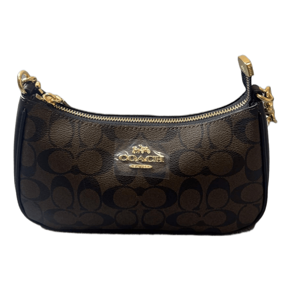 Coach monogram shoulder bag